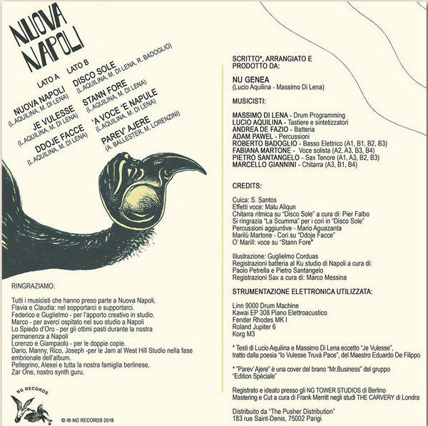 Nu Genea - Nuova Napoli | Mint (M) Mint (M)-Music History