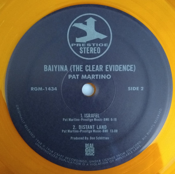 Baiyina (The Clear Evidence) | Mint (M) Mint (M)-Music History