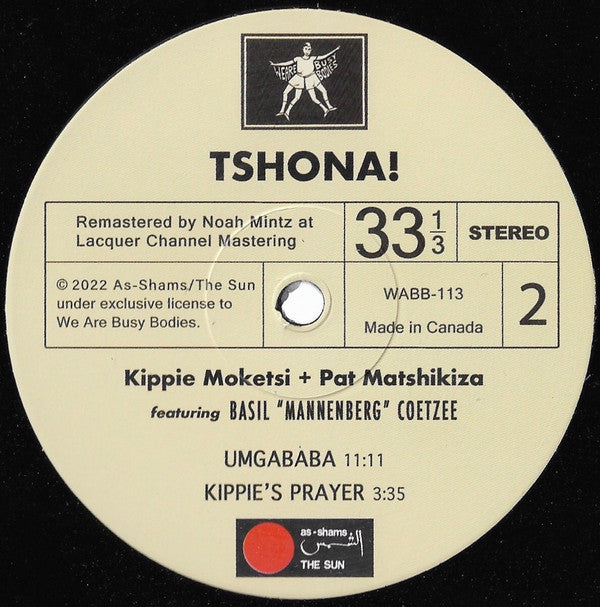 Pat Matshikiza - Kippie Moeketsi Featuring Basil C - Tshona! | Mint (M) Mint (M)-Music History