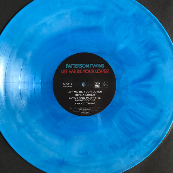 Patterson Twins - Let Me Be Your Lover | Mint (M) Mint (M)-Music History