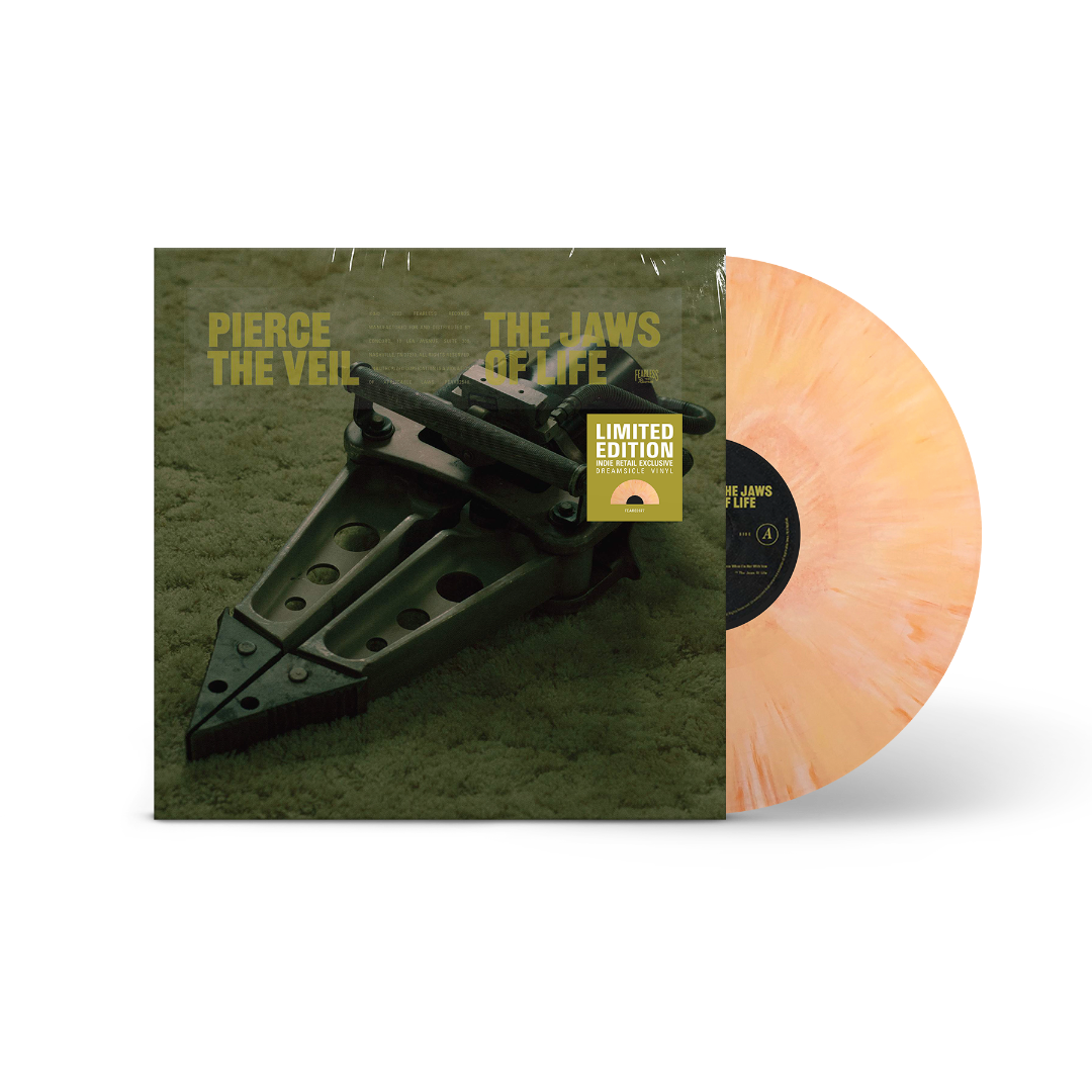 Pierce the Veil Jaws Of Life (Indie Exclusive, Limited Edition, Colored Vinyl, Dreamsicle Orange) - Vinyl-Music History