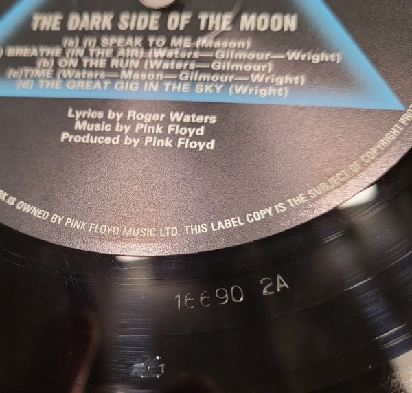 Pink Floyd - The Dark Side Of The Moon | Mint (M) Mint (M)-Music History