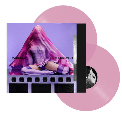 Madonna - Confessions II (TRANSLUSCENT PINK VINYL 2LP #COAT CHECK Warner 2026) | NEW-Music History