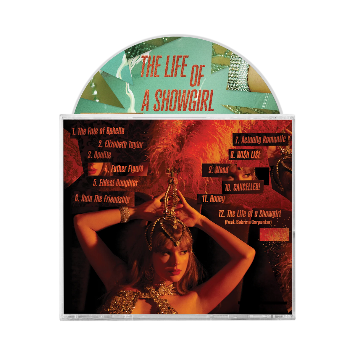 Taylor Swift - The Life of a Showgirl (Sweat and Vanilla Perfume CD w/ Poster) | Mint (M) Mint (M)-Music History