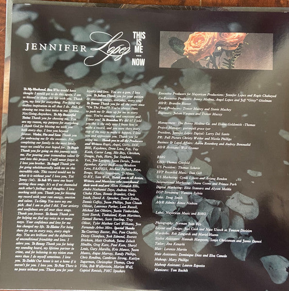 Jennifer Lopez - This Is Me... Now (VINYL) | Mint (M) Mint (M)-Music History