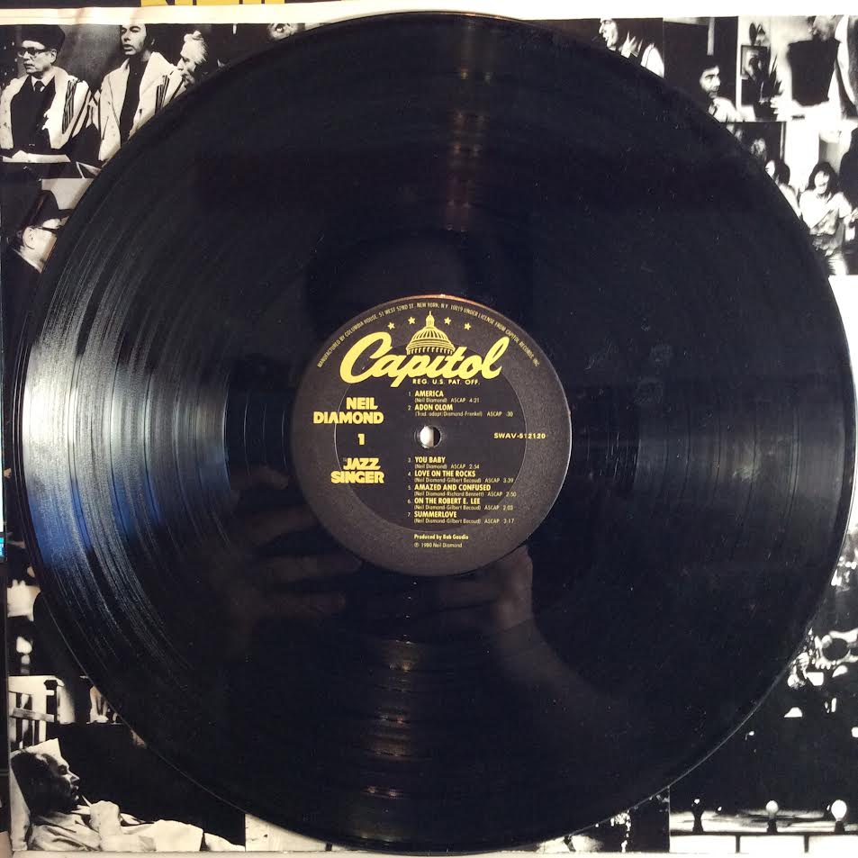 Neil Diamond - The Jazz Singer (Original Songs From The Motion Picture) (VINYL) | Near Mint- (NM-) Excellent (EX)-Music History