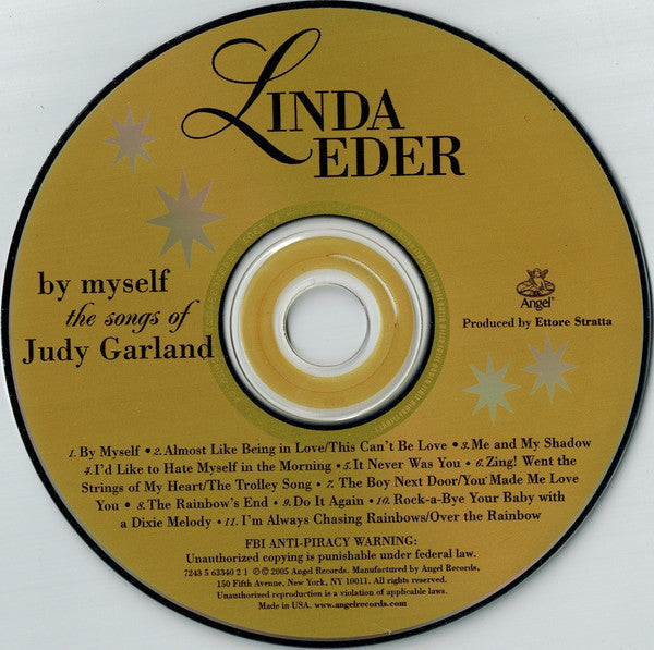 Linda Eder - By Myself: The Songs Of Judy Garland (CD) | Near Mint (NM) Near Mint (NM)-Music History