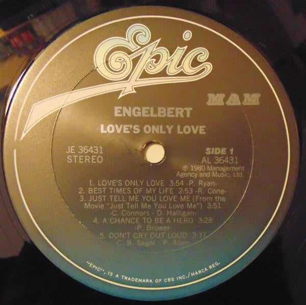 Engelbert Humperdinck - Love's Only Love *SHRINK* | Near Mint (NM) Near Mint (NM)-Music History
