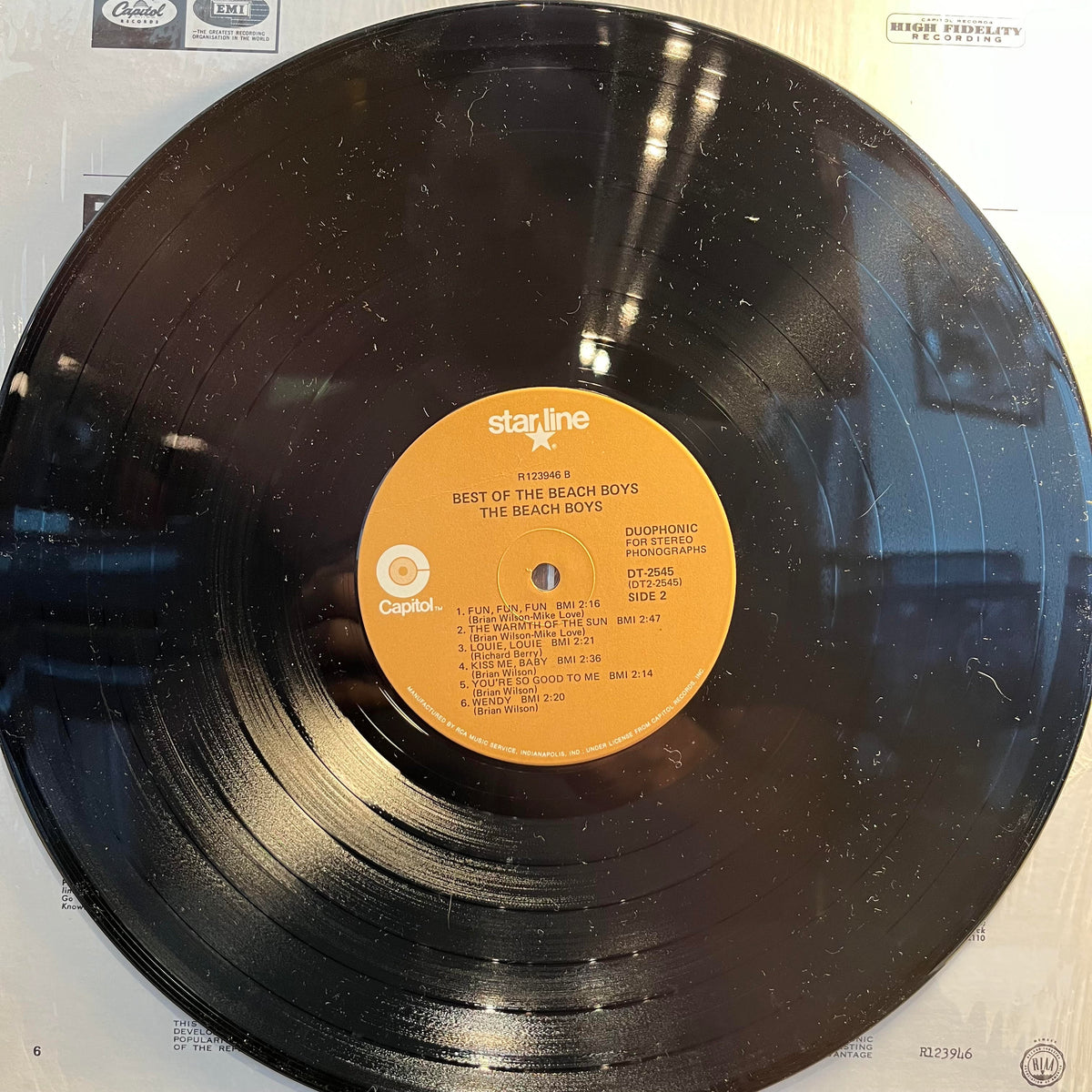 The Beach Boys - Best Of The Beach Boys - Vol. 1 *INDIANAPOLIS* | Near Mint (NM) Near Mint (NM)-Music History