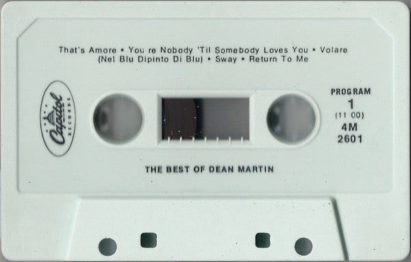 Dean Martin - The Best Of *CASSETTE* | Near Mint (NM) Near Mint (NM)-Music History