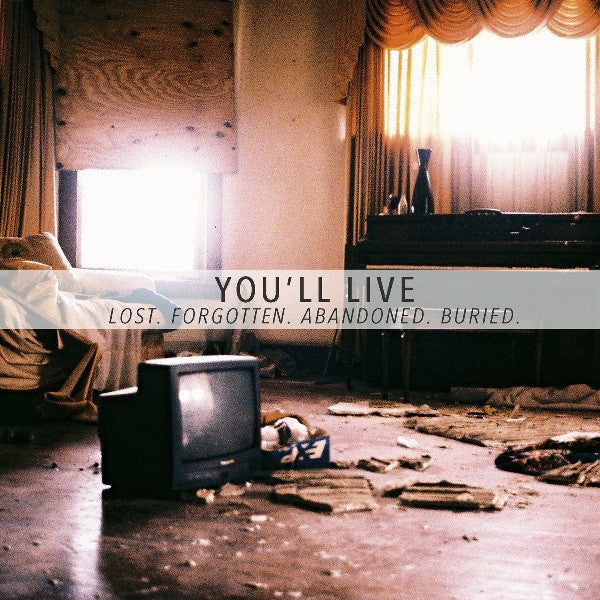 You'll Live - Lost. Forgotten. Abandoned. Buried (WHITE W/ ORANGE/BLACK SPLATTER VINYL 7") | Mint (M) Mint (M)-Music History