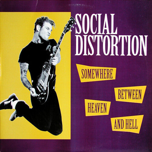 Social Distortion - Somewhere Between Heaven & Hell (180G YELLOW VINYL LP) | NEW Mint (M) Mint (M)-Music History