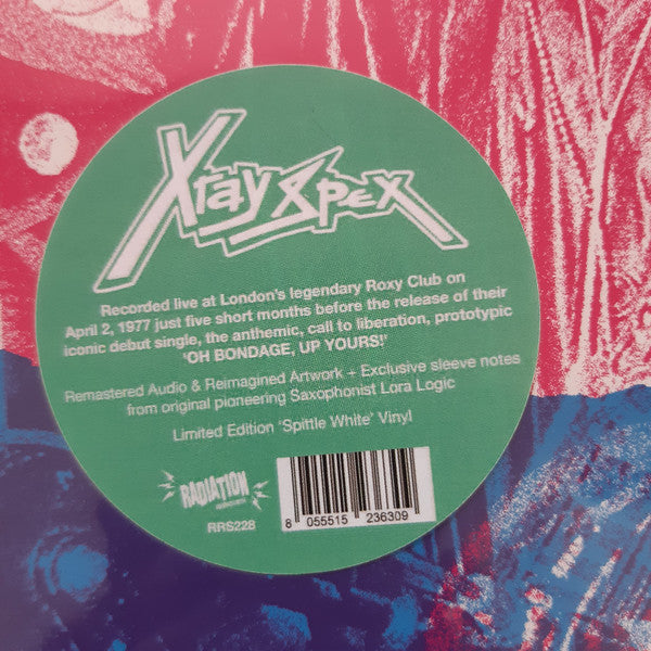 X-Ray Spex - Live At The Roxy Club (COLOR VINYL) |-Music History