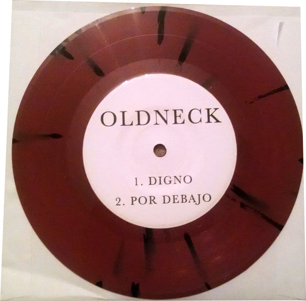 Stoic (5) - Stoic / Oldneck Split (WHITE W/ GREEN SPLATTER VINYL 7") | Mint (M) Mint (M)-Music History