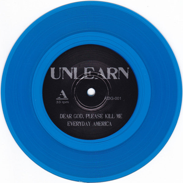 Unlearn (3) - Unlearn (TRANSPARENT BLUE VINYL 7") | Mint (M) Mint (M)-Music History