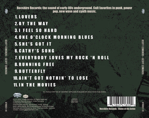 Geoff Edmunds - (PRESALE 6/5/26) Geoff Edmunds (MANUFACTURED ON DEMAND CD) | Mint (M) Mint (M)-Music History