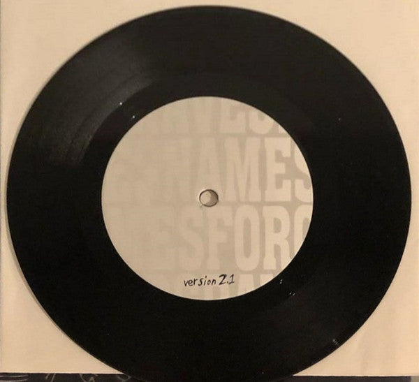 Names For Graves - Version 2.1 (VINYL 7") | Mint (M) Mint (M)-Music History