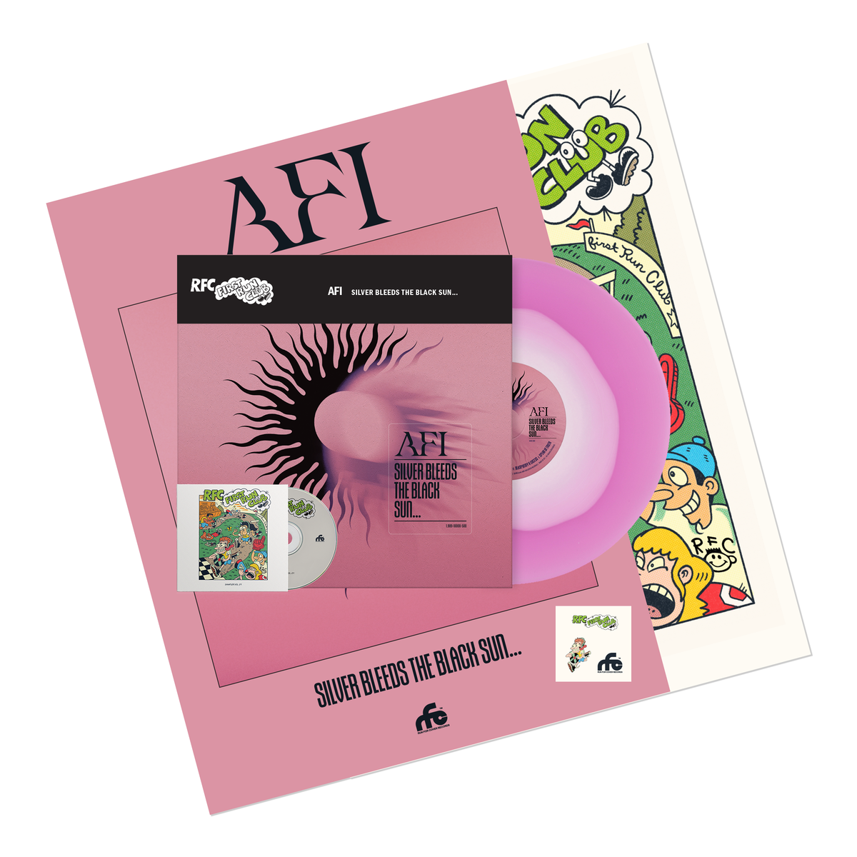 AFI - Silver Bleeds the Black Sun... (WHITE, VIOLET VINYL) | Mint (M) Mint (M)-Music History