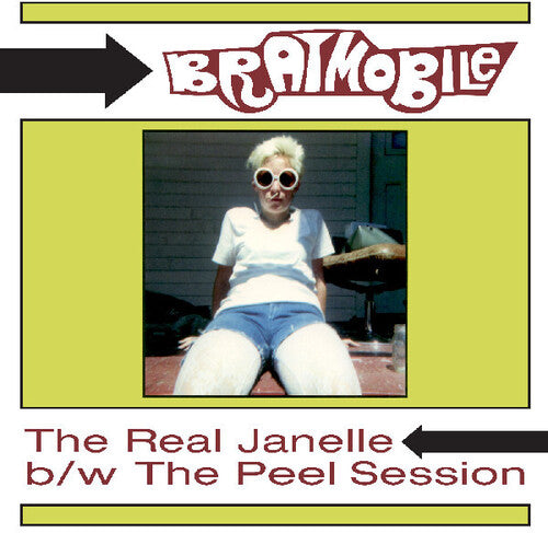 Bratmobile - The Real Janelle / The Peel Session (BF 2025 RSD Exclusive, Limited Edition, Colored Vinyl, Maroon) |-Music History