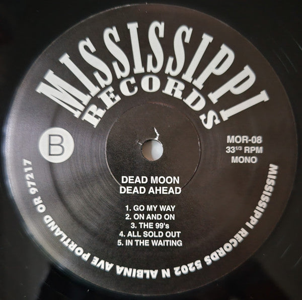 Dead Moon - Dead Ahead (VINYL) | Mint (M) Mint (M)-Music History