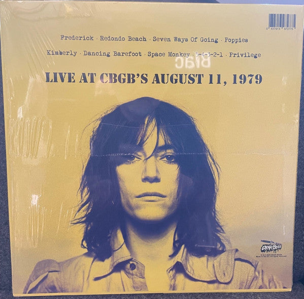 Patti Smith - First We Take Manhattan (Live At CBGB's August 11, 1979)(COLOR VINYL) |-Music History