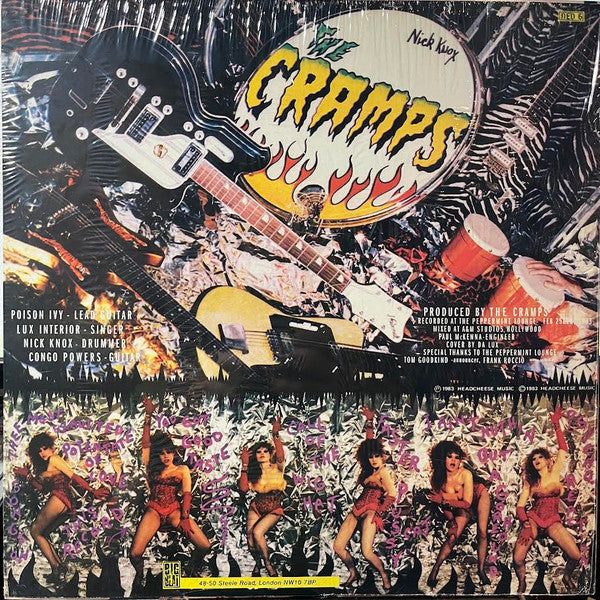 The Cramps - Smell Of Female (3 Bonus Tracks)(UNOFFICIAL VINYL) |-Music History