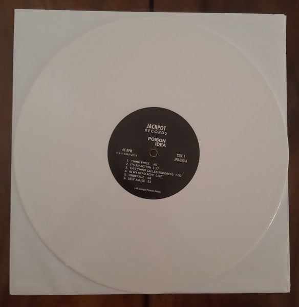 Poison Idea - Pick Your King E.P. (WHITE VINYL) | Mint (M) Mint (M)-Music History