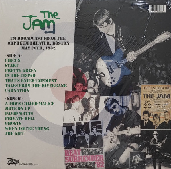 The Jam - Pretty Green Live In Boston 1982 (VINYL) |-Music History