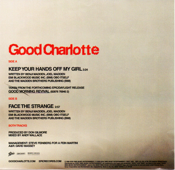 Keep Your Hands Off My Girl (7") | Near Mint (NM) Near Mint (NM)-Music History