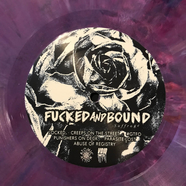 Fucked & Bound - Suffrage (BLUE MARBLED VINYL) | Near Mint (NM or M-) Mint (M)-Music History