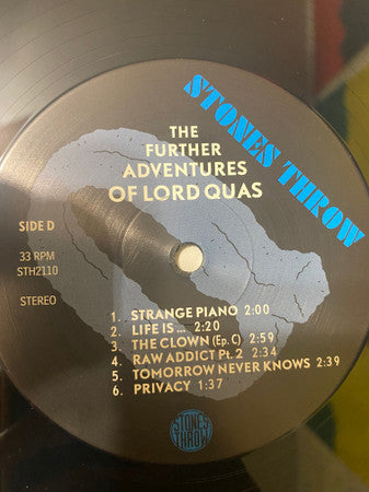 Quasimoto - The Further Adventures Of Lord Quas | Mint (M) Mint (M)-Music History