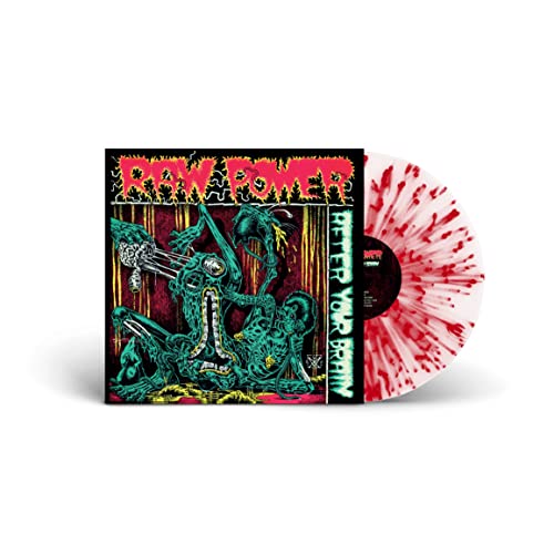 Raw Power - After Your Brain (White W/ Red Splatter Vinyl) |-Music History