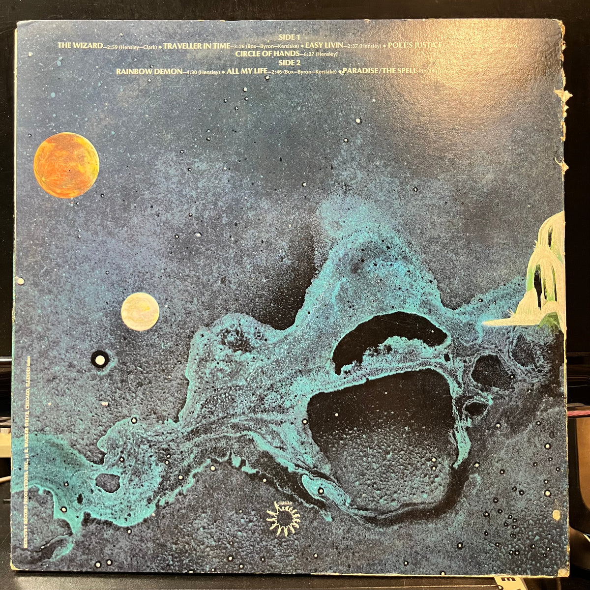 Uriah Heep - Demons And Wizards (VINYL LP BRONZE SRM 1 630 1972) | Near Mint (NM or M-) Very Good Plus Plus (VG++)-Music History