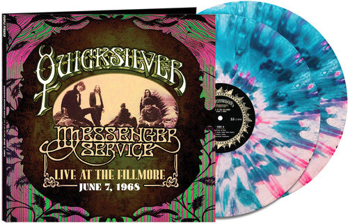 Quicksilver Messenger Service - Live At The Fillmore June 7, 1968 (CLEAR BLUE/PINK 2xVINYL) | Mint (M) Mint (M)-Music History