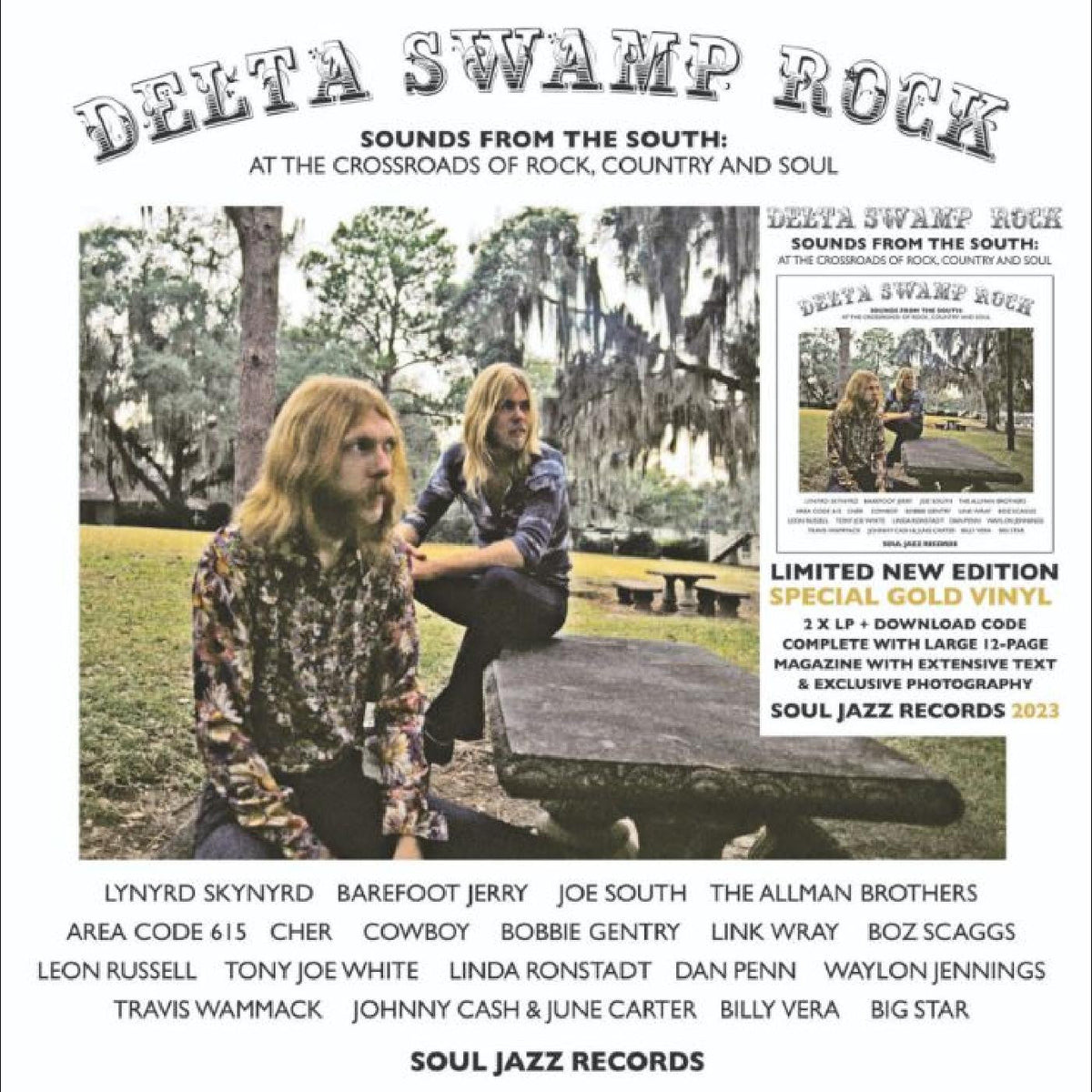 Soul Jazz Records presents - Delta Swamp Rock - Sounds From The South: At The Crossroads Of Rock, Country And Soul |-Music History