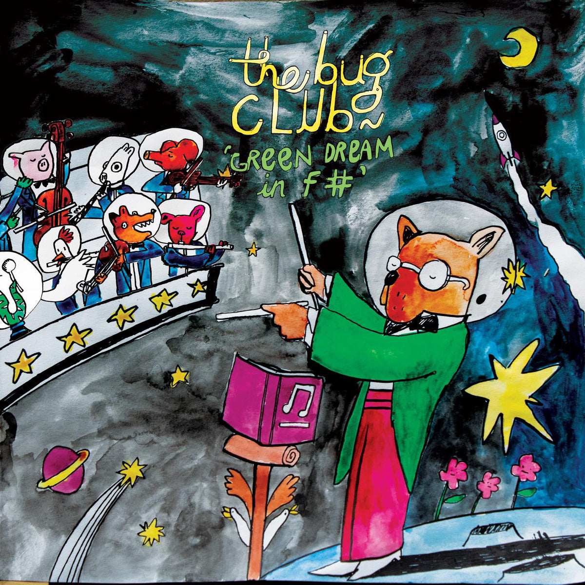 Bug Club, The - Green Dream In F# (ORCHID VINYL) |-Music History