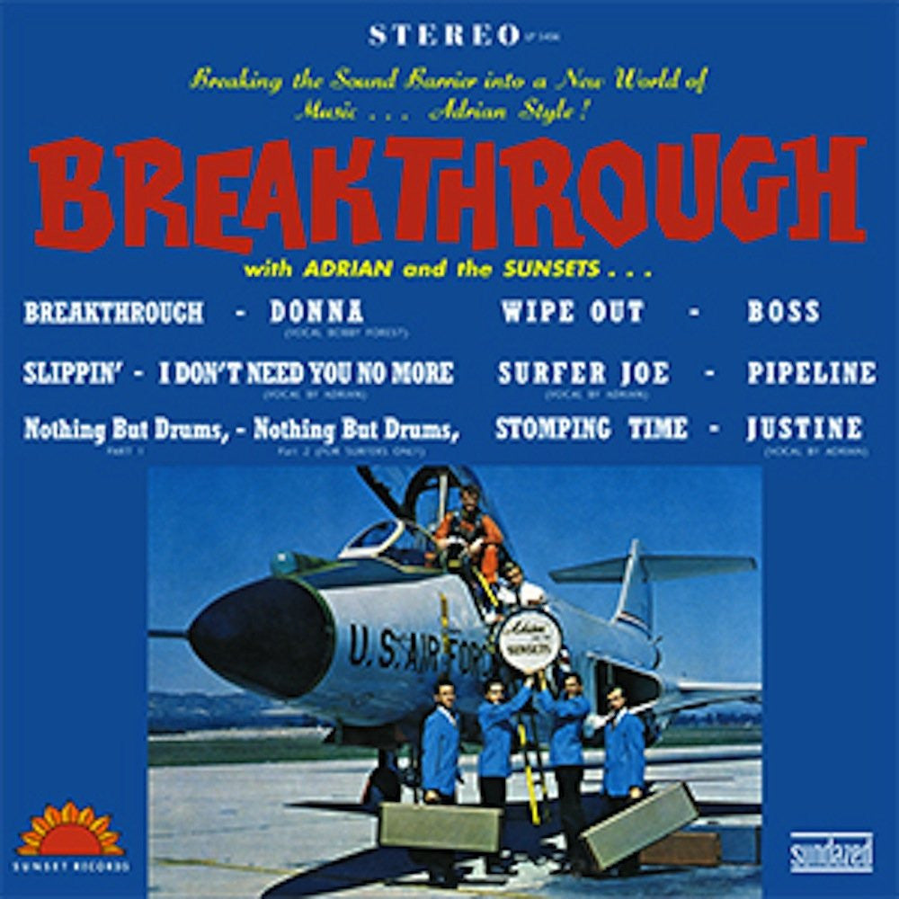 Adrian and the Sunsets - Breakthrough (MULTI-COLORED STARBURST) |-Music History