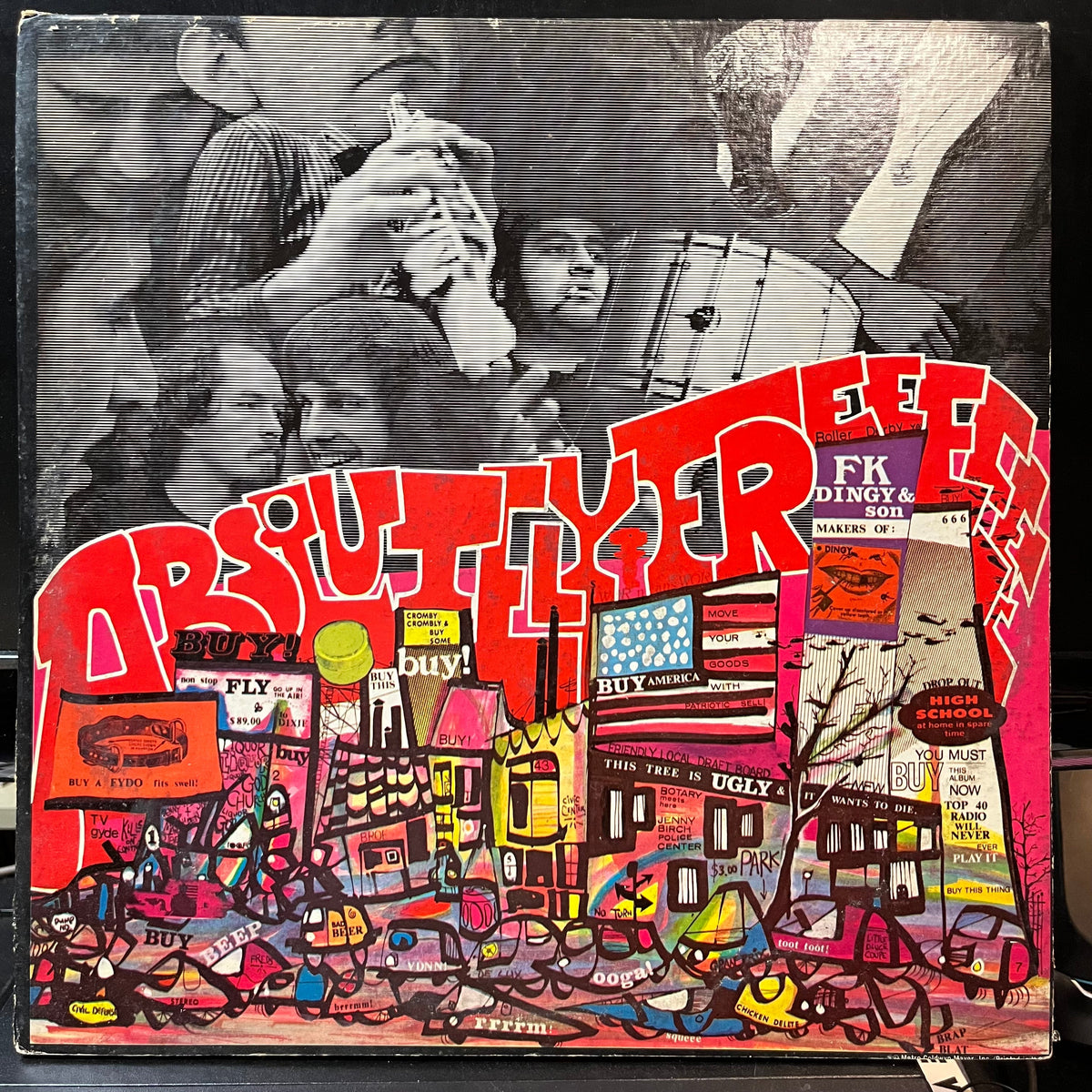 The Mothers Of Invention - Absolutely Free (VINYL LP VERVE V6-5013 1967) | Near Mint (NM or M-) Very Good Plus (VG+)-Music History