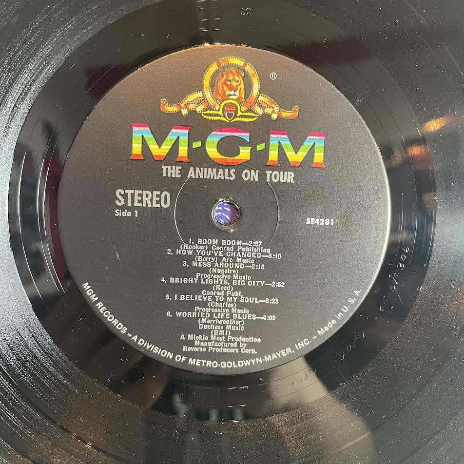 The Animals - The Animals On Tour (VINYL) | Excellent+ (EX+) Excellent (EX)-Music History