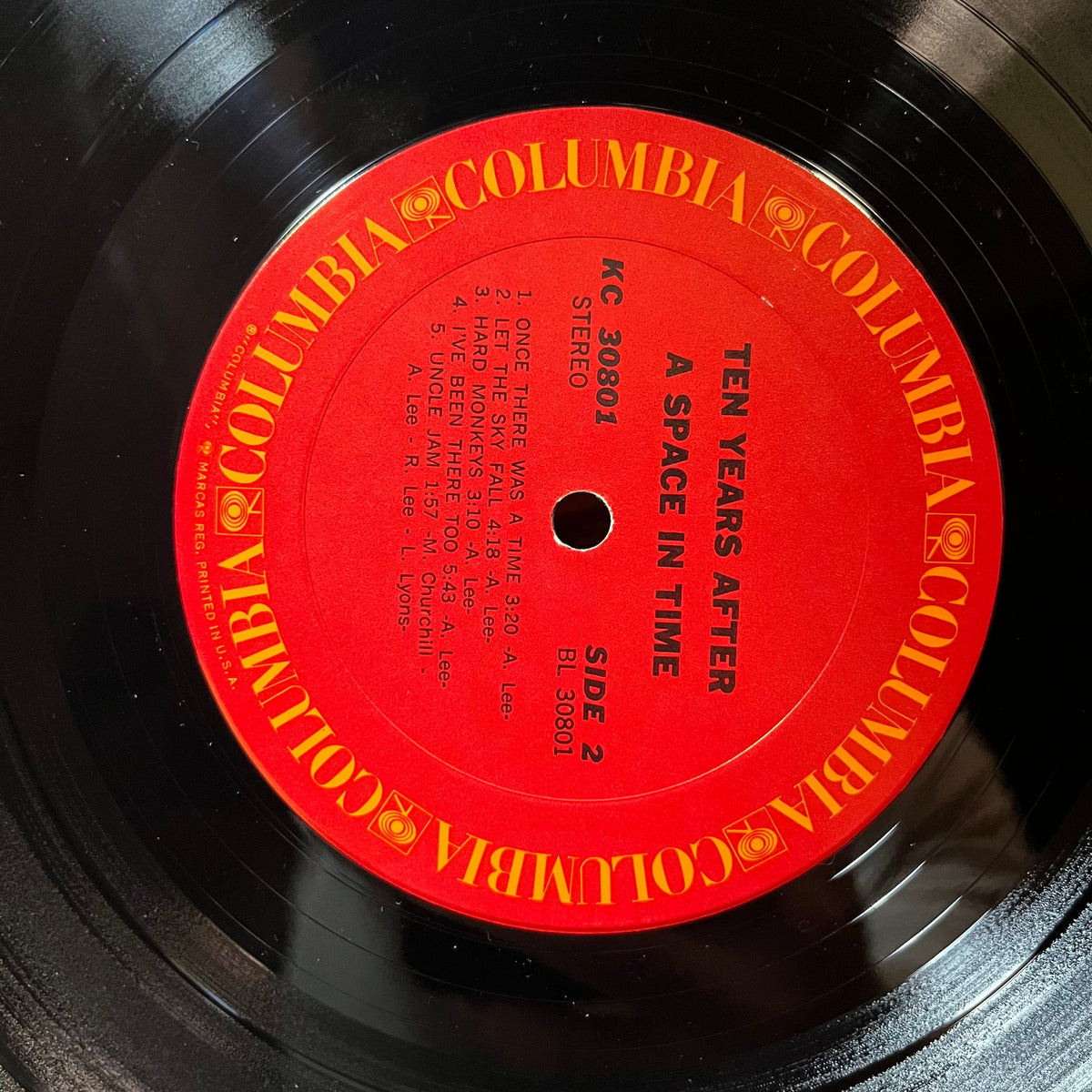 Ten Years After - A Space In Time (VINYL LP COLUMBIA KC 30801 1971) | USED Near Mint- (NM-) Very Good Plus (VG+)-Music History