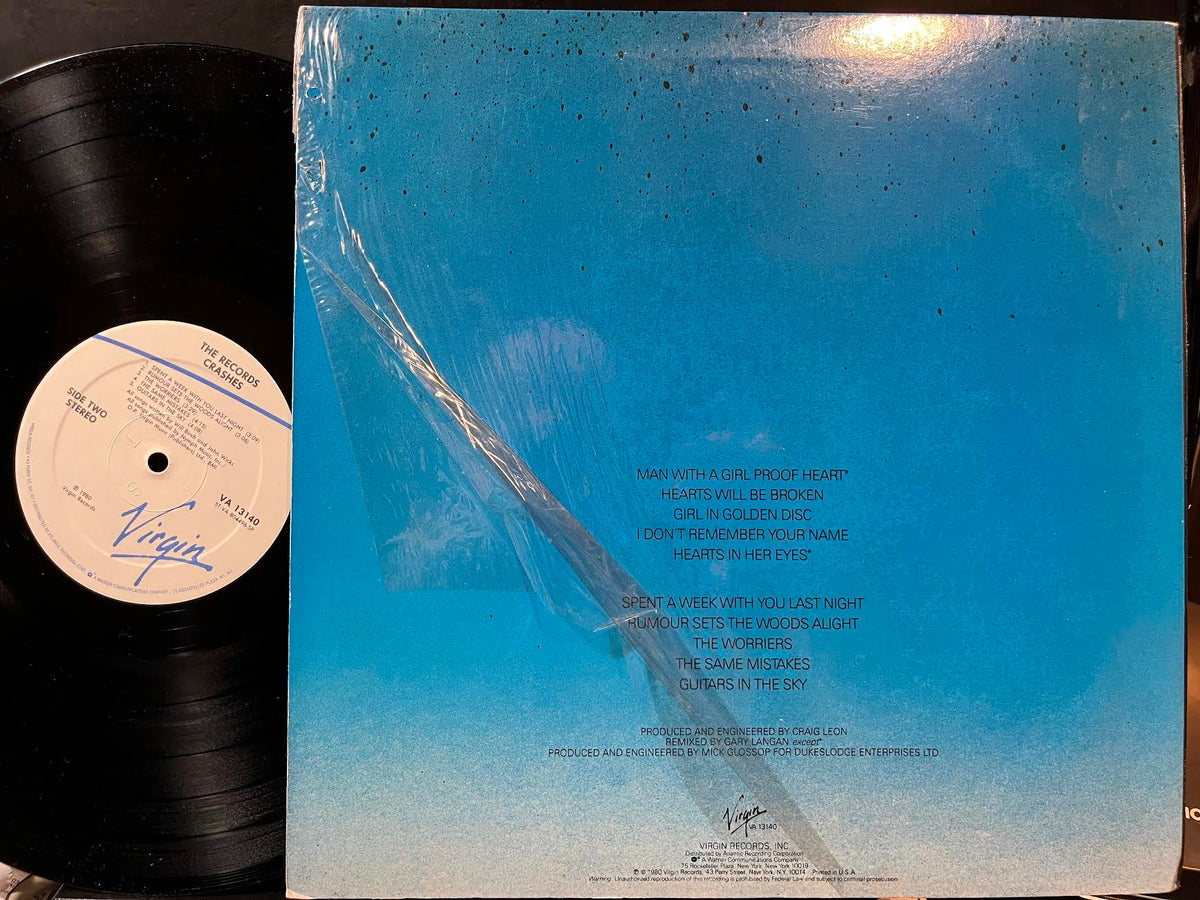 The Records - Crashes (VINYL) | Near Mint (NM) Near Mint (NM)-Music History