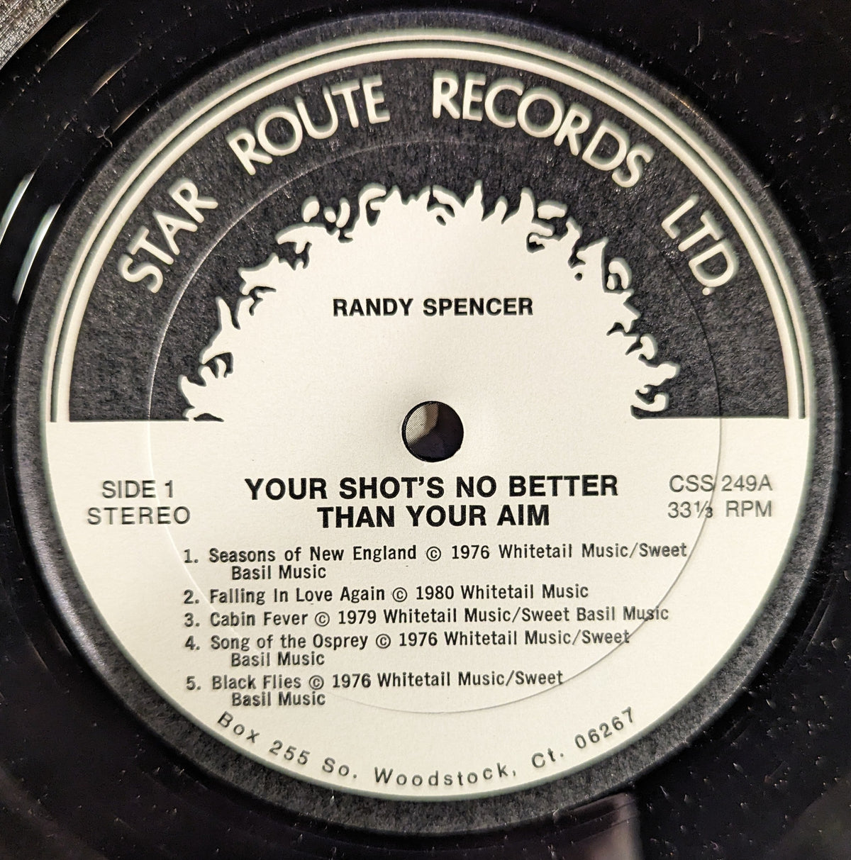 Randy Spencer (3) - Your Shot's No Better Than Your Aim | Near Mint (NM) Near Mint (NM)-Music History