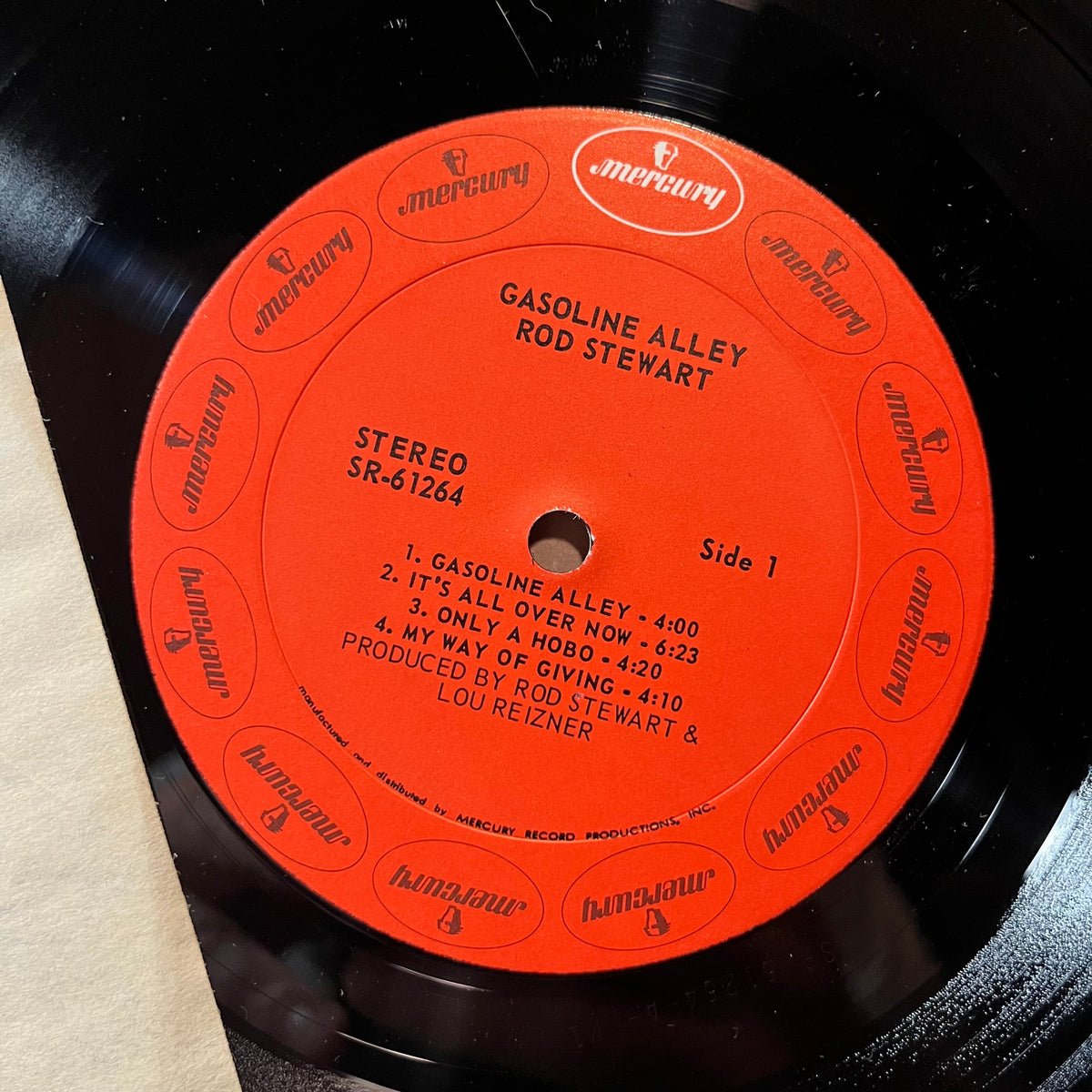 Rod Stewart - Gasoline Alley (VINYL LP MERCURY SR-61264 1970) | Near Mint (NM or M-) Very Good Plus (VG+)-Music History