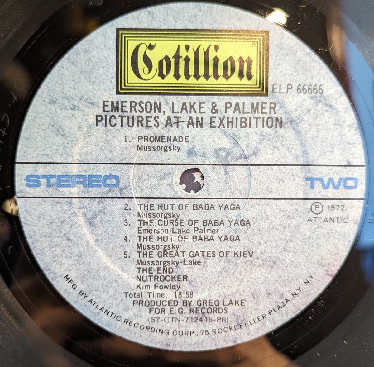 Emerson, Lake & Palmer - Pictures At An Exhibition | Near Mint (NM) Excellent (EX)-Music History