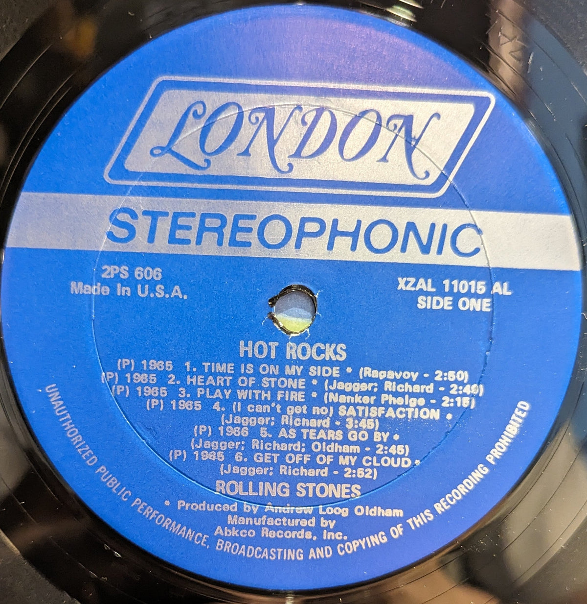 The Rolling Stones - Hot Rocks 1964-1971 *AL - AUDIO MANUFACTURING* | Near Mint (NM) Near Mint (NM)-Music History