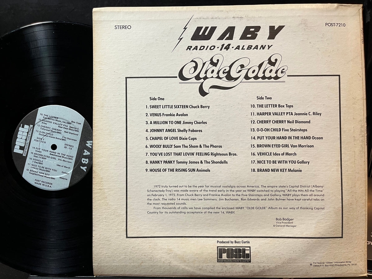 Various - WABY Radio 14 Albany Olde Golde (VINYL) | Near Mint (NM) Excellent (EX)-Music History