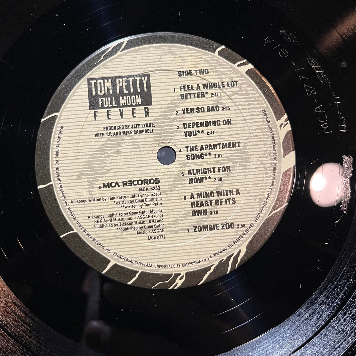 Tom Petty - Full Moon Fever (VINYL LP MCA MCA-6253 1989) | Near Mint (NM or M-) Near Mint- (NM-)-Music History