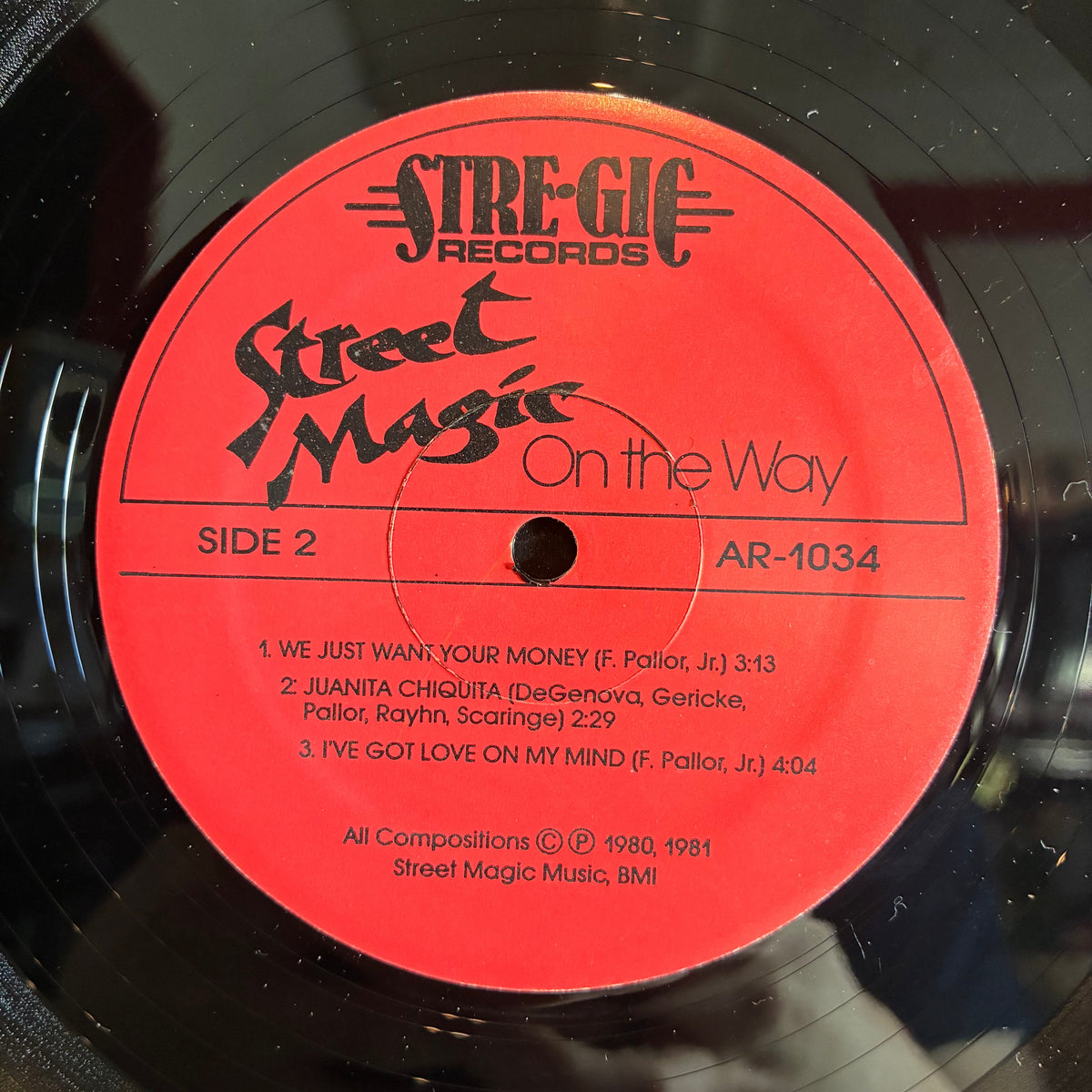 Street Magic - On The Way (VINYL) | Near Mint (NM or M-) Excellent (EX)-Music History