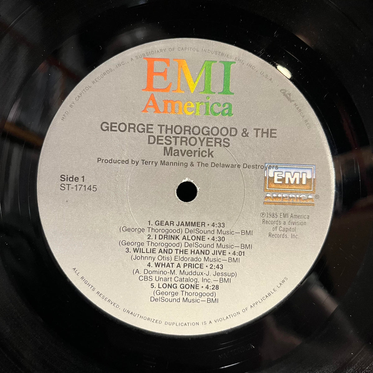 George Thorogood & The Destroyers - Maverick *SHRINK/HYPE* | Near Mint (NM) Near Mint (NM)-Music History