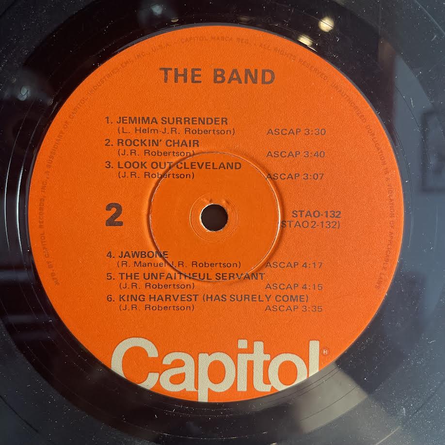 The Band - The Band (VINYL) | Very Good Plus Plus (VG++) Very Good Plus (VG+)-Music History
